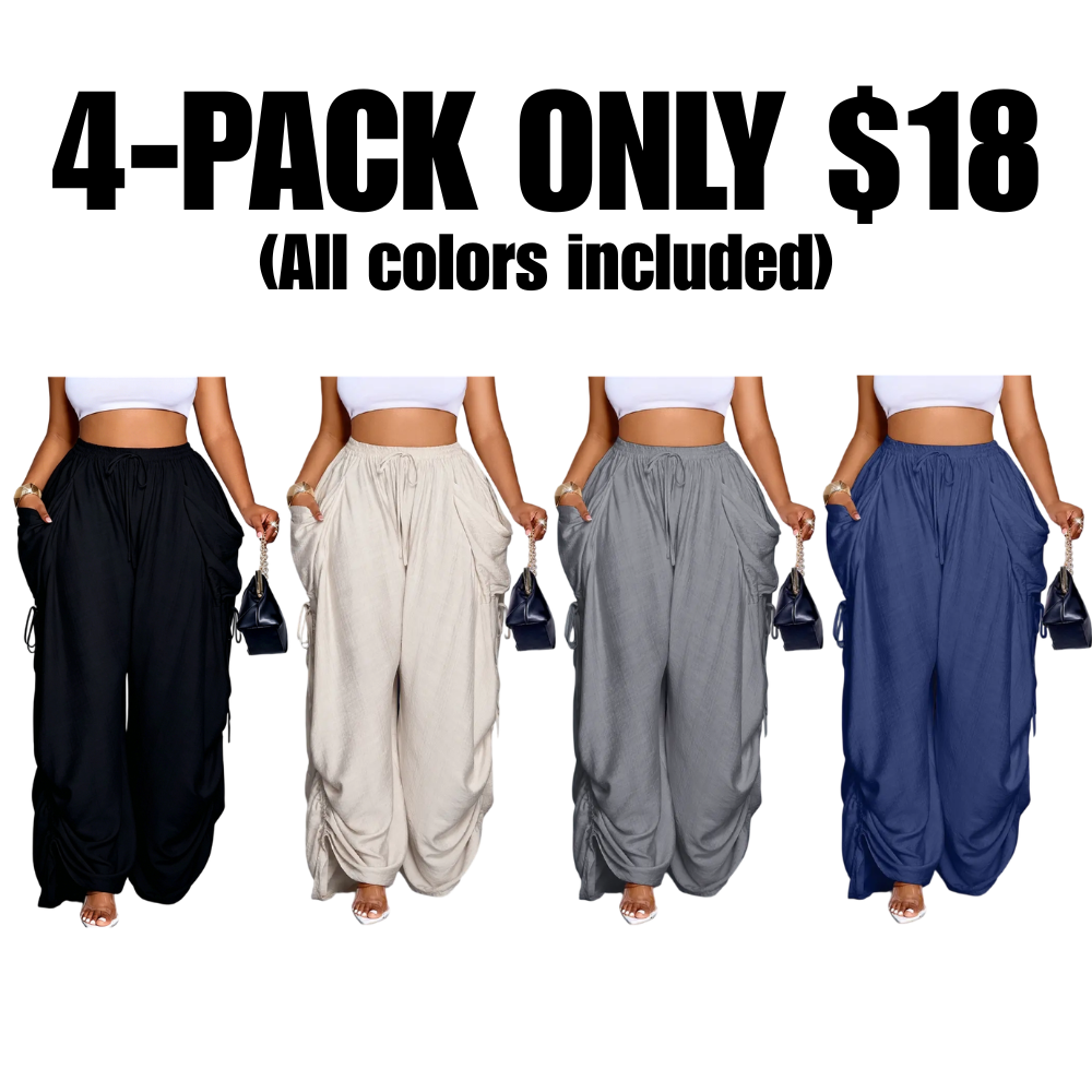 of Sale Women's Casual Loose - Fit Wide Leg Pants
