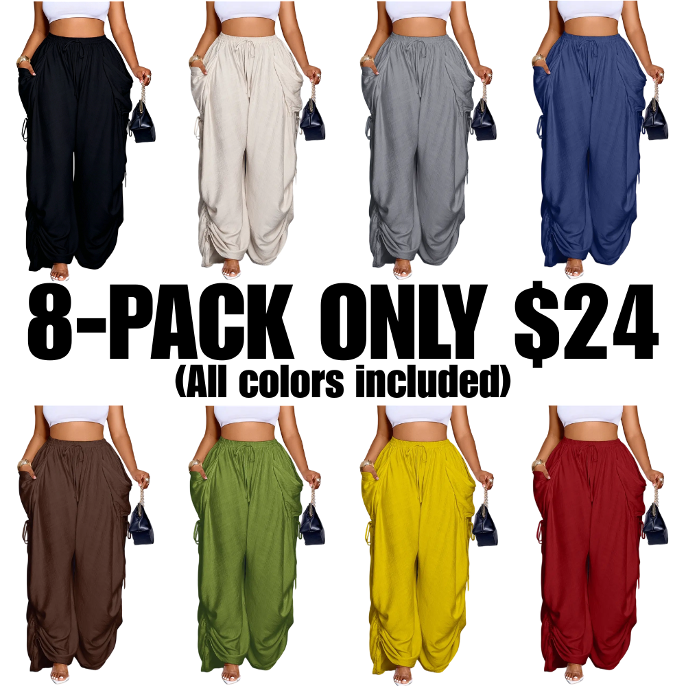 of Sale Women's Casual Loose - Fit Wide Leg Pants