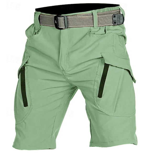 Men's Tactical Shorts Cargo Shorts Breathable Outdoor (Belt Included)