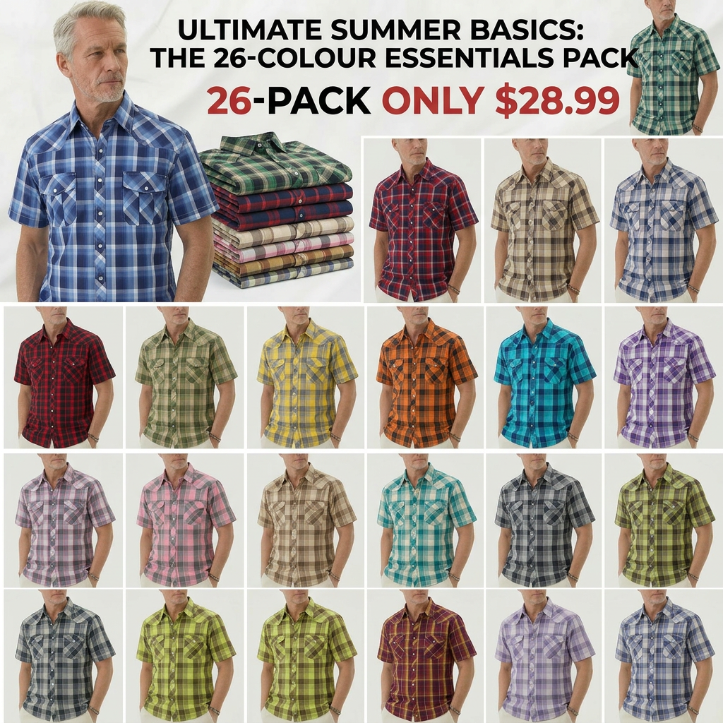 Men's Western Cowboy Short Sleeve - image 4
