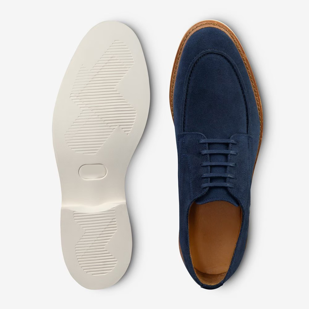 Commuting Style Suede Derby Dress Shoe