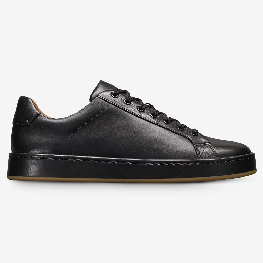 Plain Leather Lined Interior Casual Sneaker