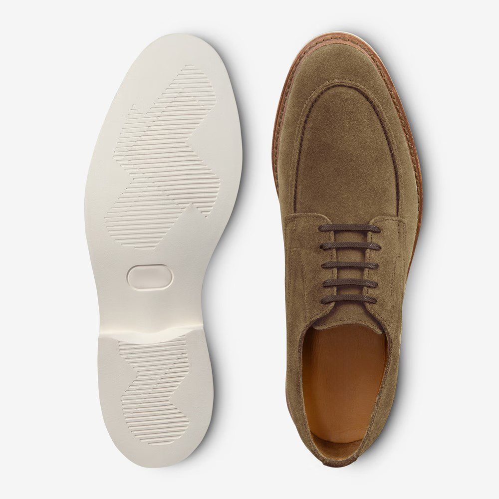 Commuting Style Suede Derby Dress Shoe