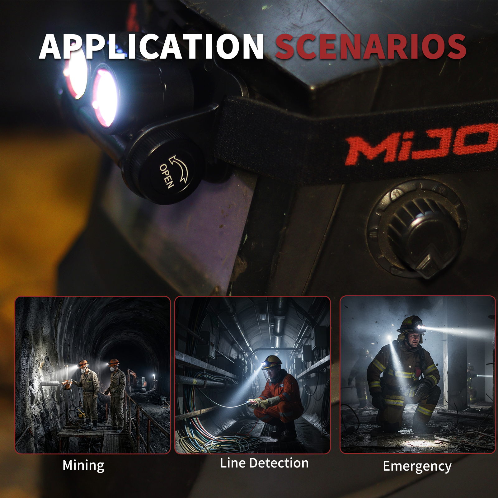 Rechargeable Anti-Explosion Headlamp