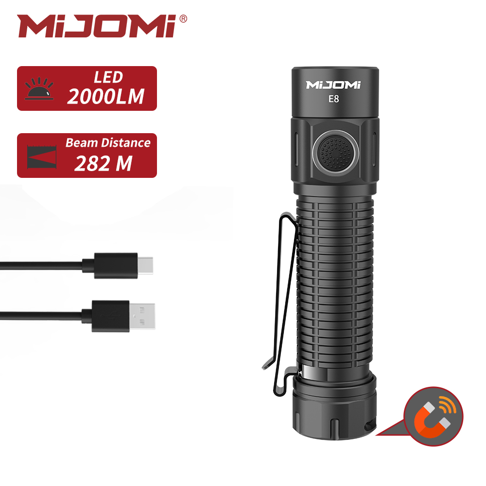 Compact size Rechargeable flashlight
