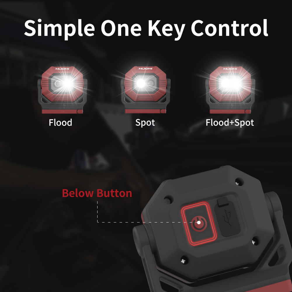 Multi-Function Dual Light Source Worklight