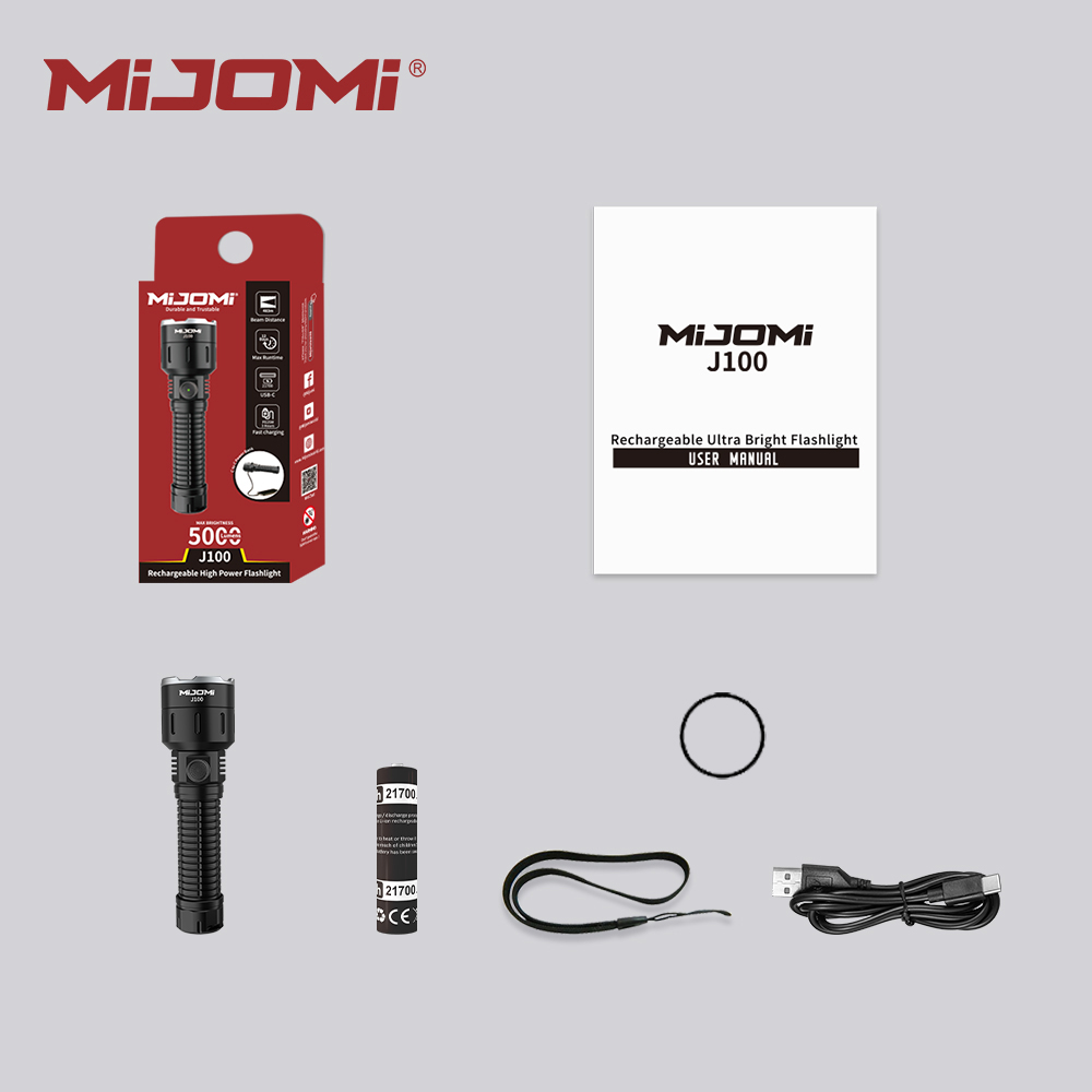 Rechargeable Ultra Bright Flashlight