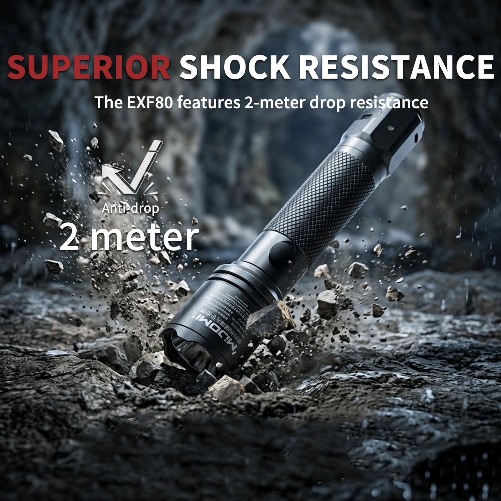 Rechargeble Anti-Explosion Flashlight
