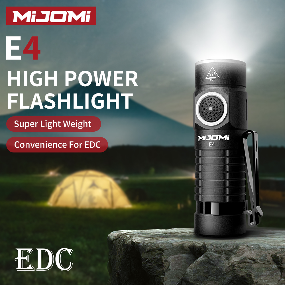 Mini Recgargeable EDC Flashlight