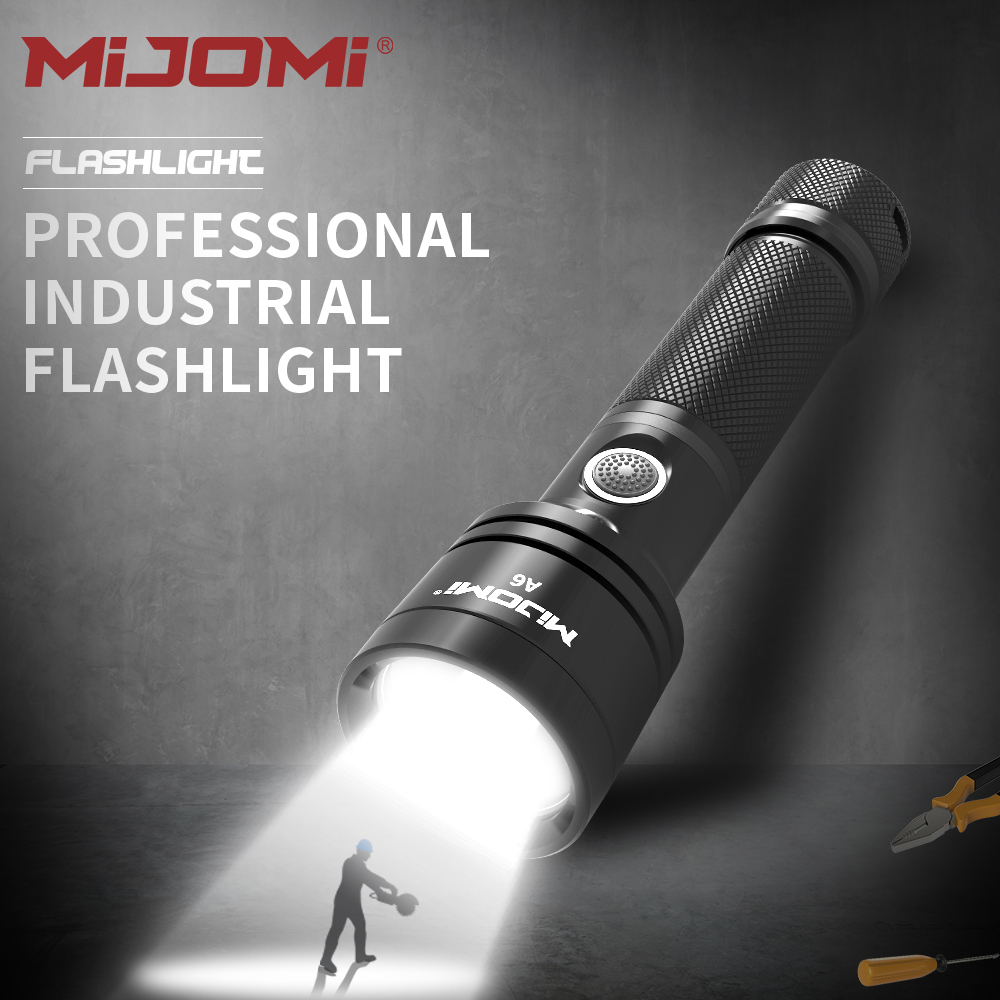 Classical Rechargeable Industry Flashligh
