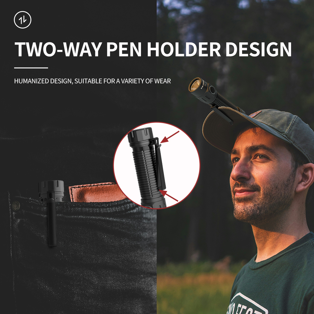Compact size Rechargeable flashlight