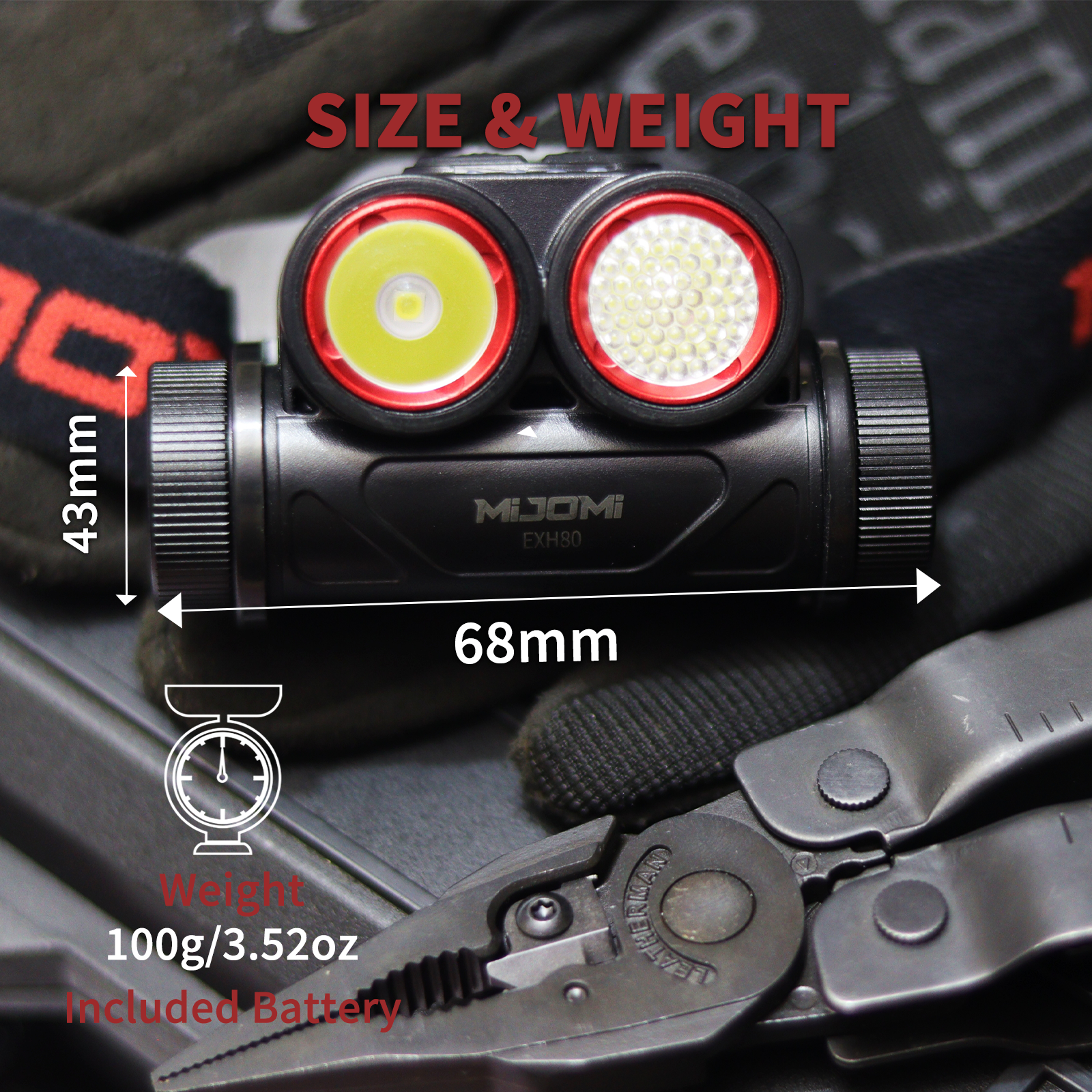 Rechargeable Anti-Explosion Headlamp