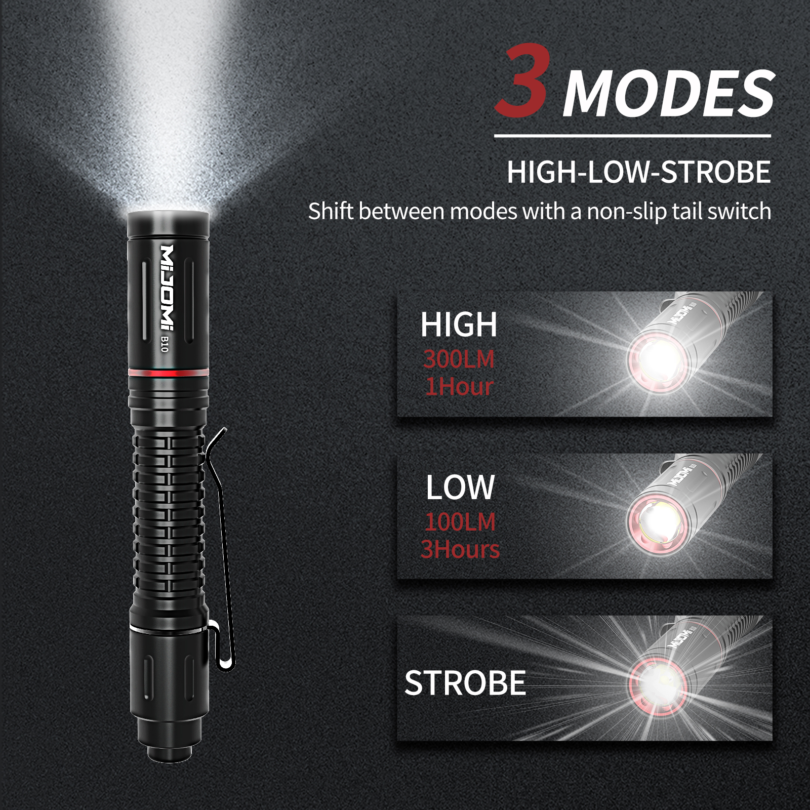 Rechargeable Pockets Pen Light