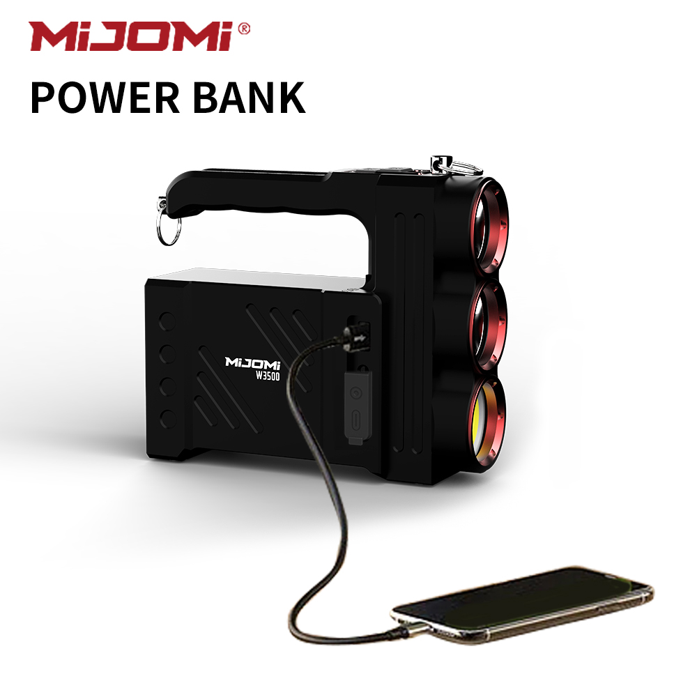 Portable Far Thrower Rechargeable worklight