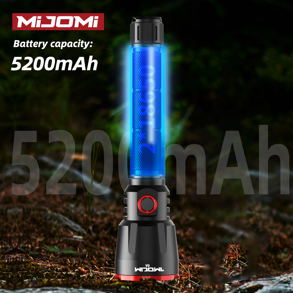 Far Beam Security Rechargeable Flashlight