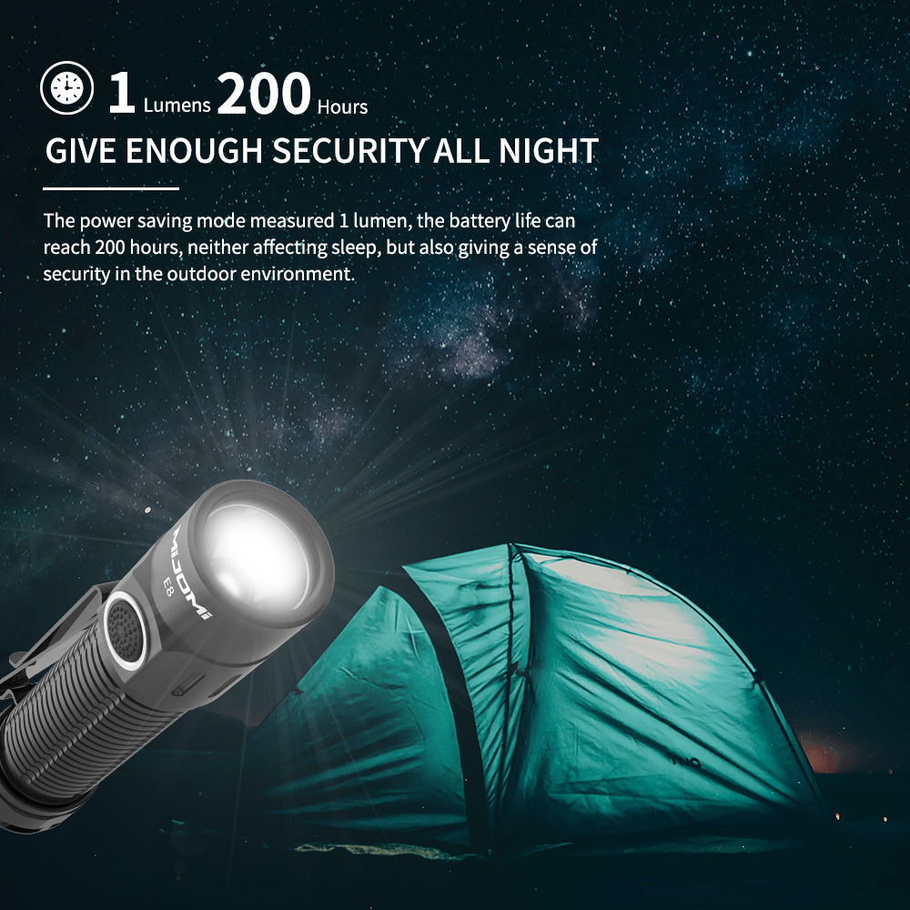 Compact size Rechargeable flashlight