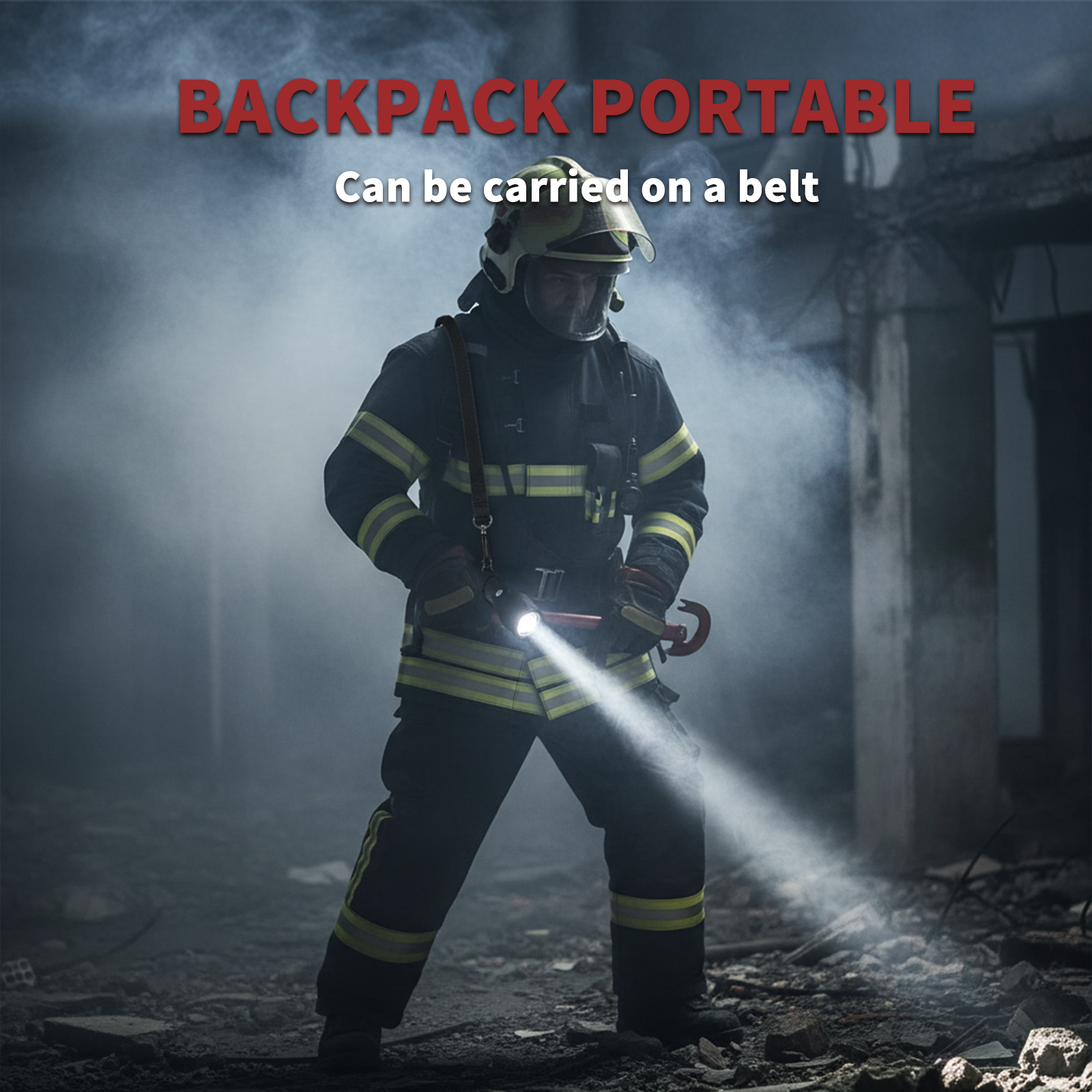 Rechargeable Portable Impact Resistant Anti-Explosion Flashlight