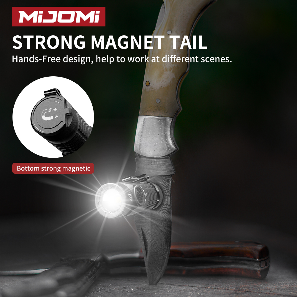 Mini Recgargeable EDC Flashlight