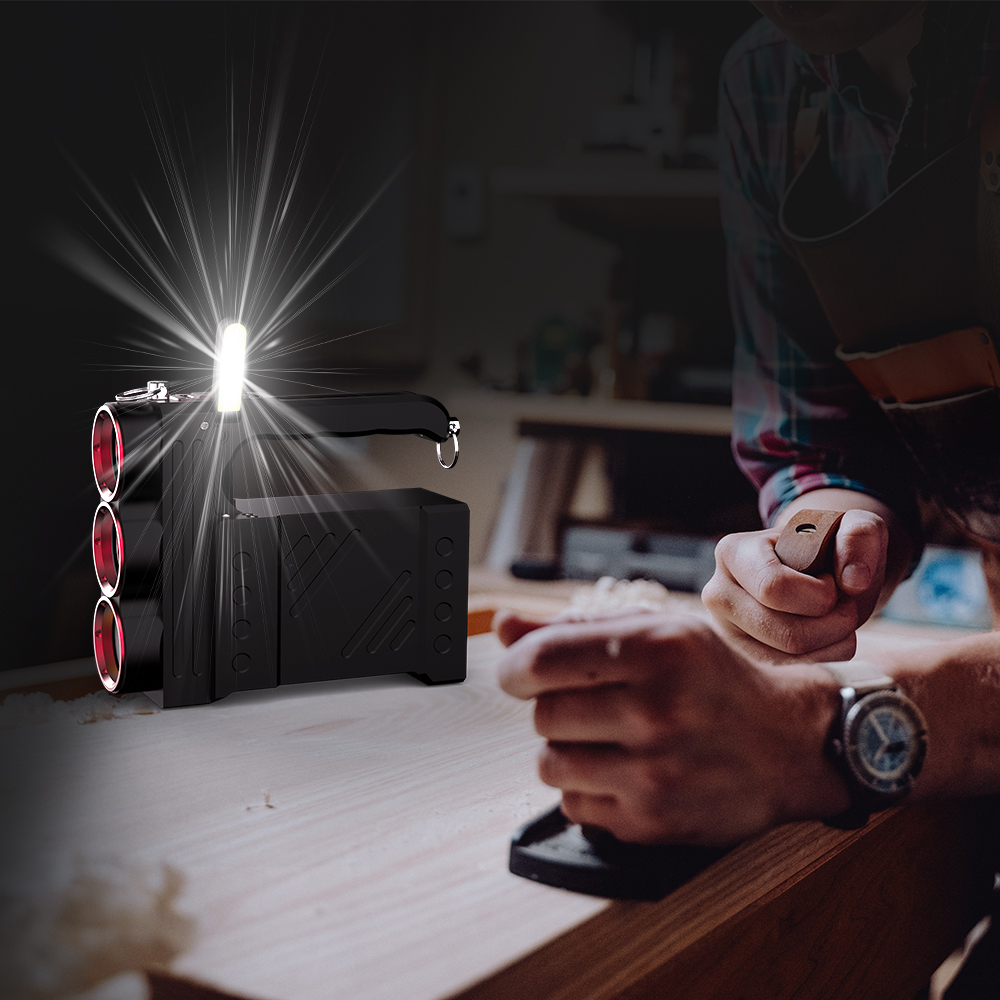 Portable Far Thrower Rechargeable worklight