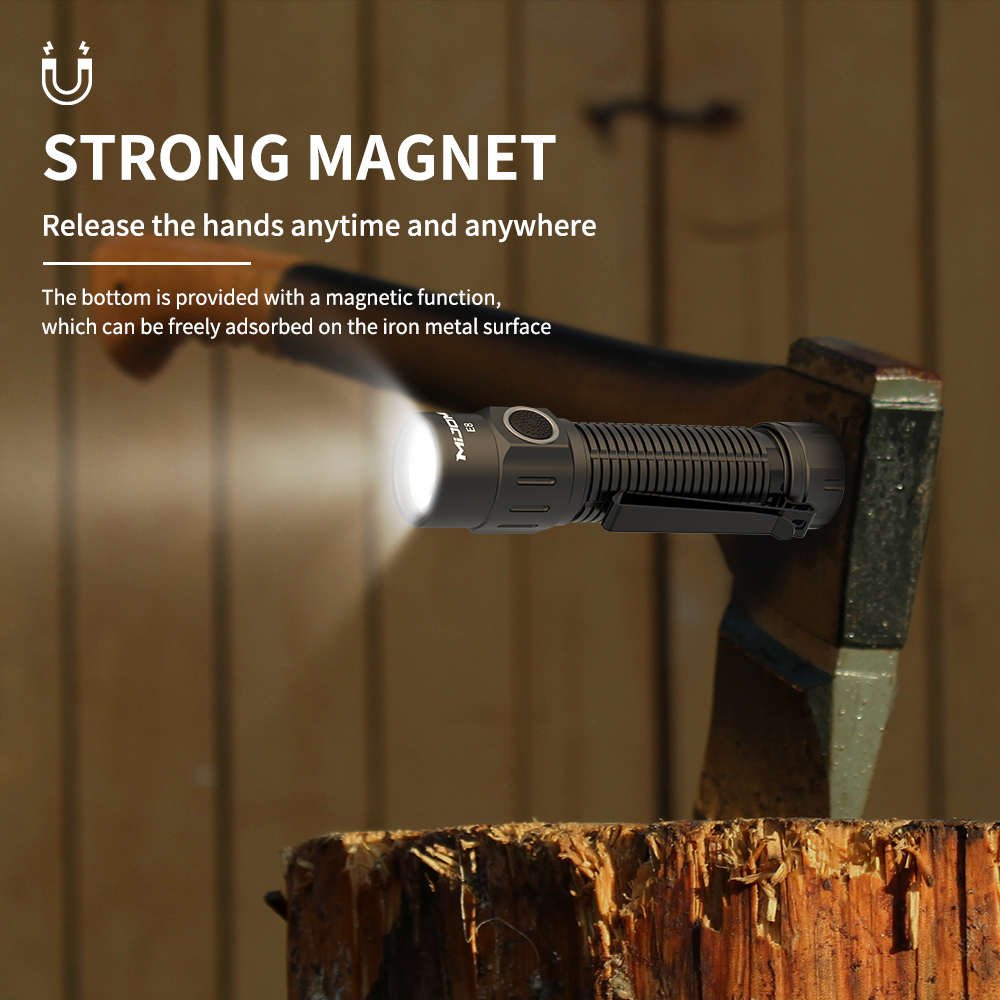 Compact size Rechargeable flashlight