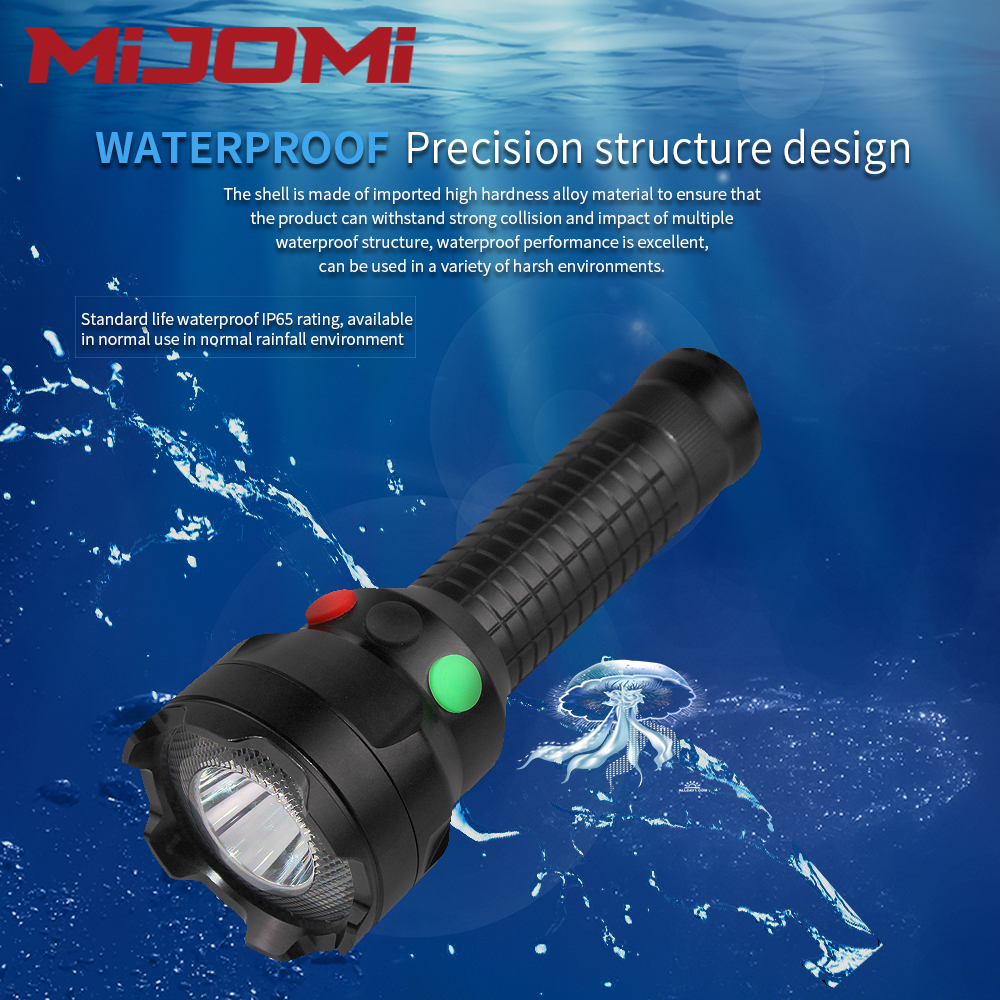 Mijomi EXF90 Railway Signal Light – Rechargeable Safety Flashlight