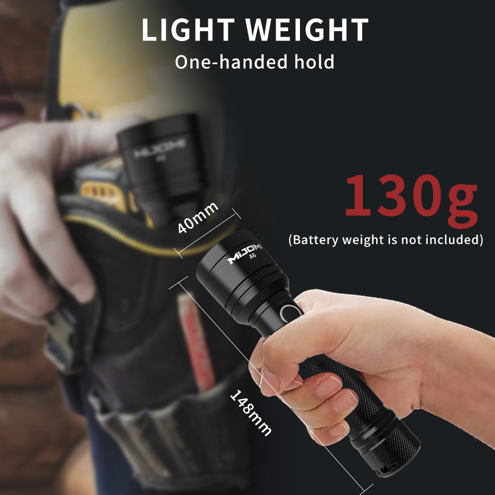 Classical Rechargeable Industry Flashligh