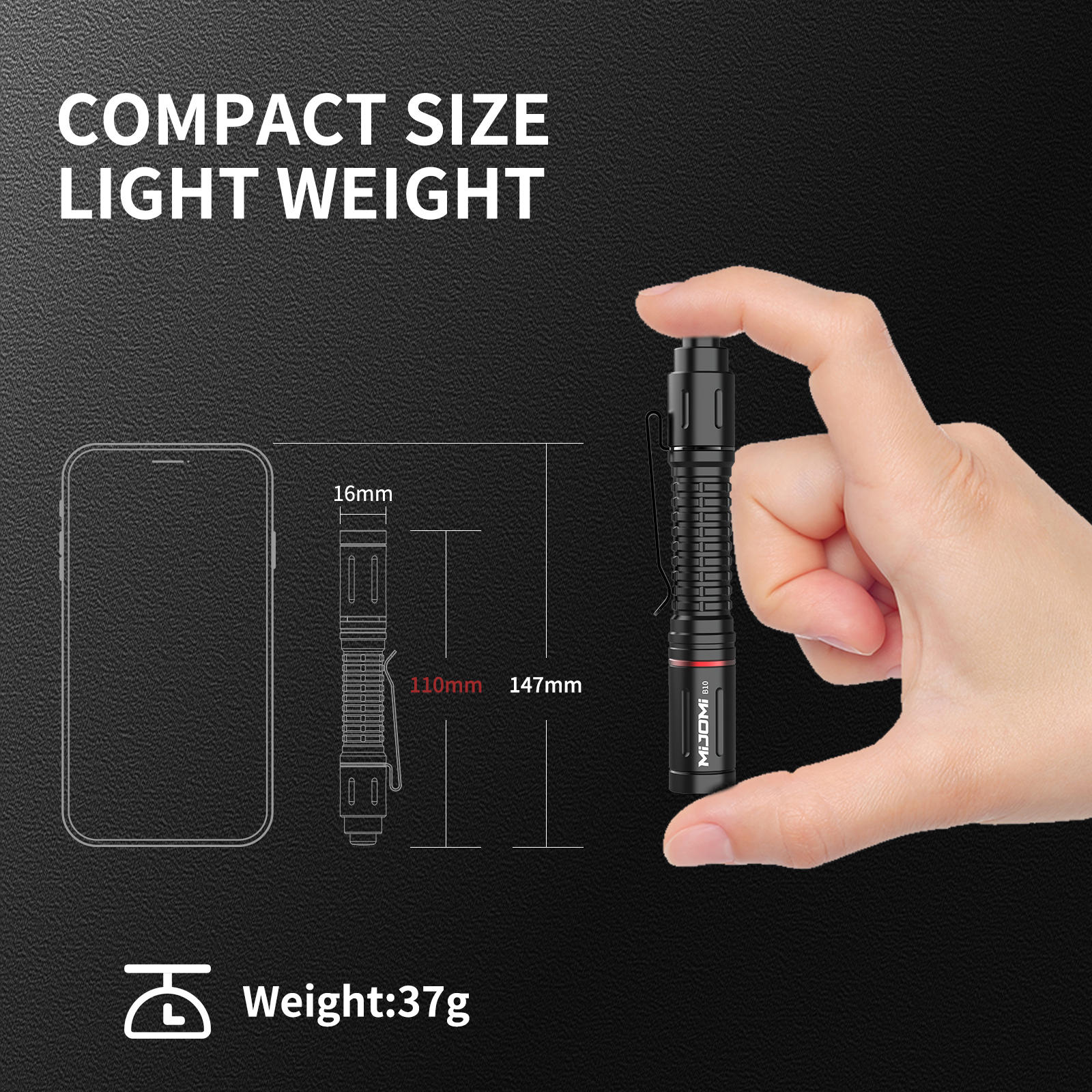 Rechargeable Pockets Pen Light