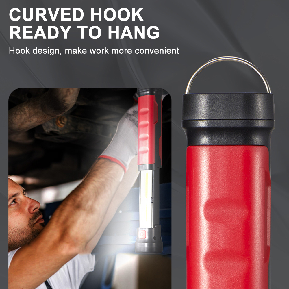 Retractable COB+LED Work Light