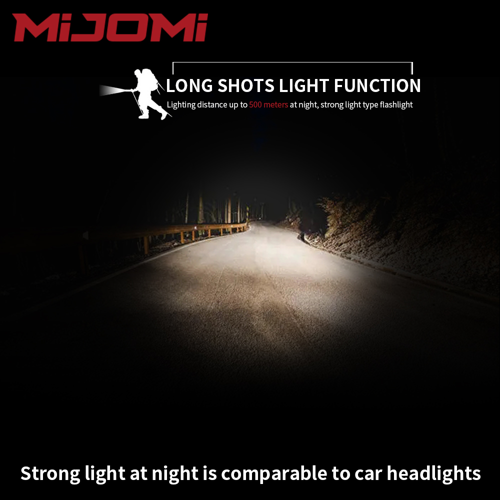 Mijomi EXF90 Railway Signal Light – Rechargeable Safety Flashlight