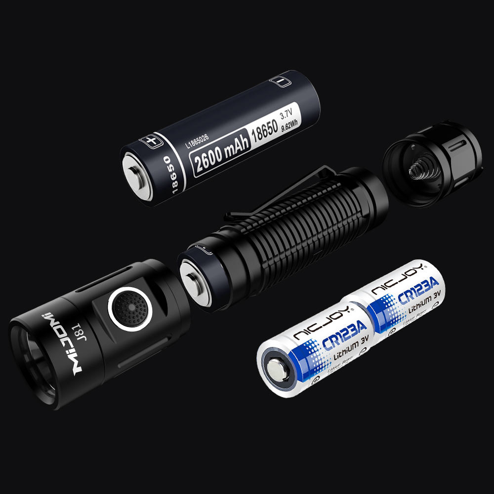 Portable Tactical Charging Flashlight
