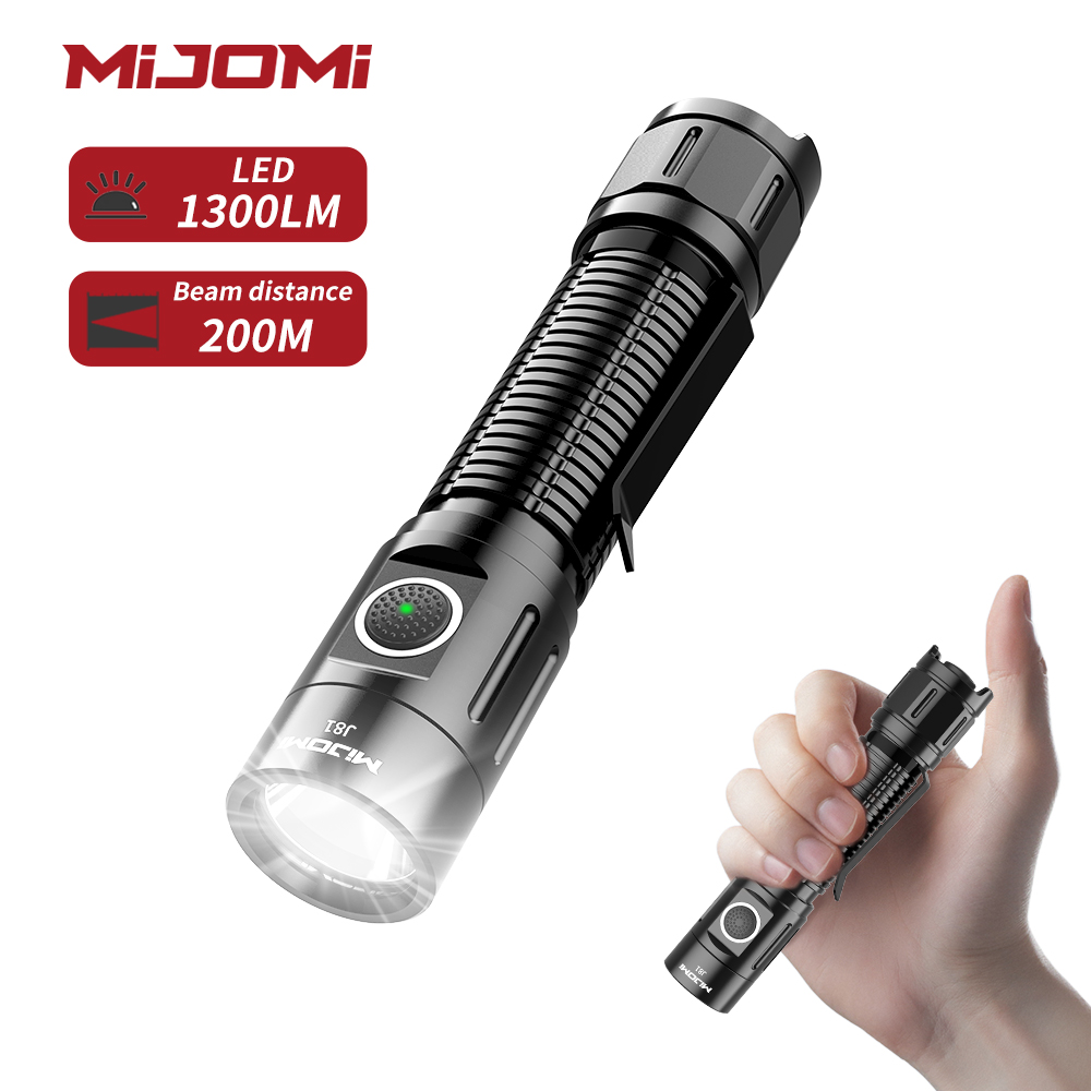 Portable Tactical Charging Flashlight