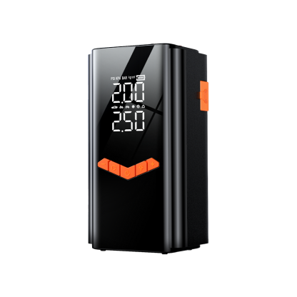 2-en-1 Gonfleur pneu & Booster batterie voiture portable