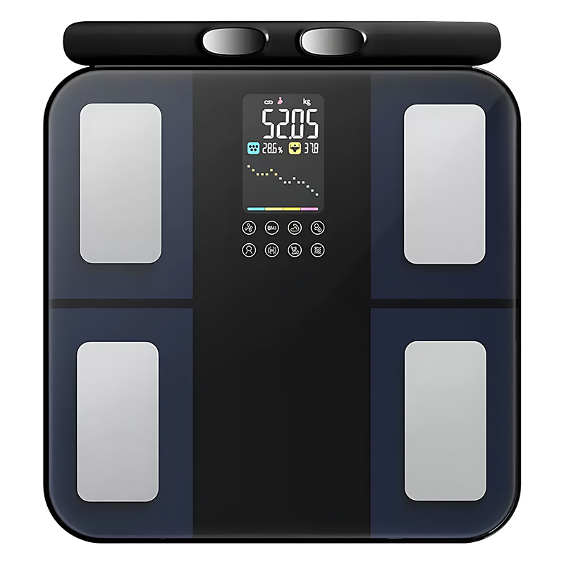 Velnotra™ Balance connectée numérique à 8 électrodes pour salle de bain