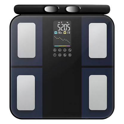 Velnotra™ Balance connectée numérique à 8 électrodes pour salle de bain