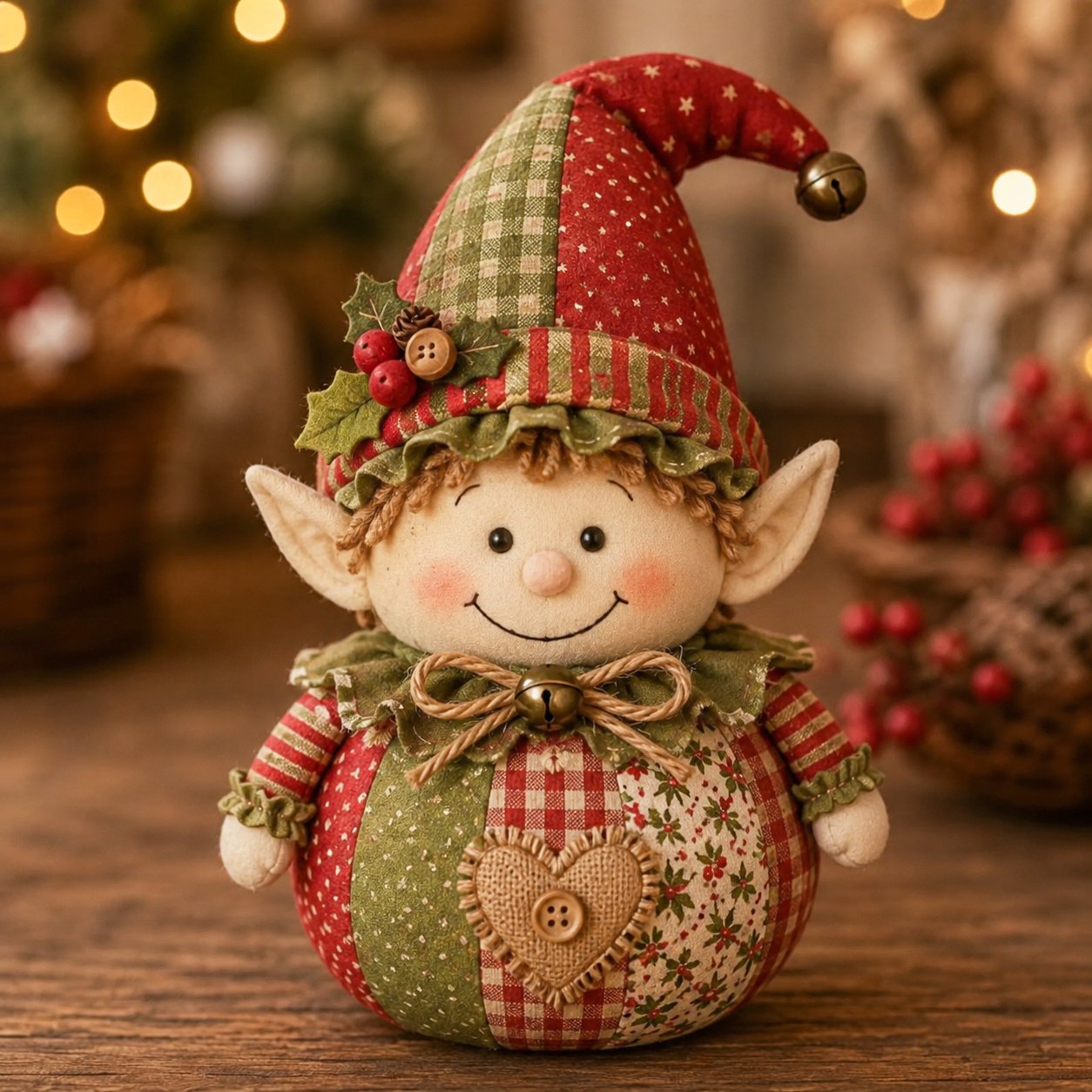 🔥Last Day 49% OFF - BUY 3 GET 1 FREE🎄🎅Patchwork Fabric Doll DIY Kit | ✨Create a Cozy Character for Every Season!