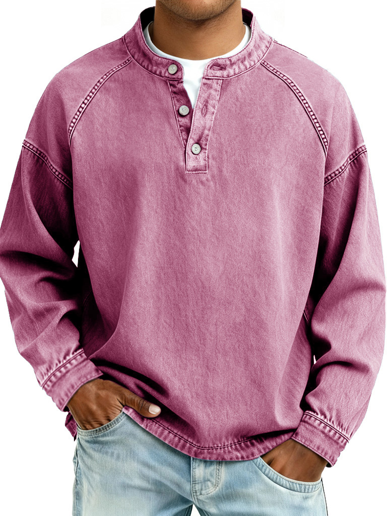 Men Can’t Get Enough of This Cozy Henley Shirt