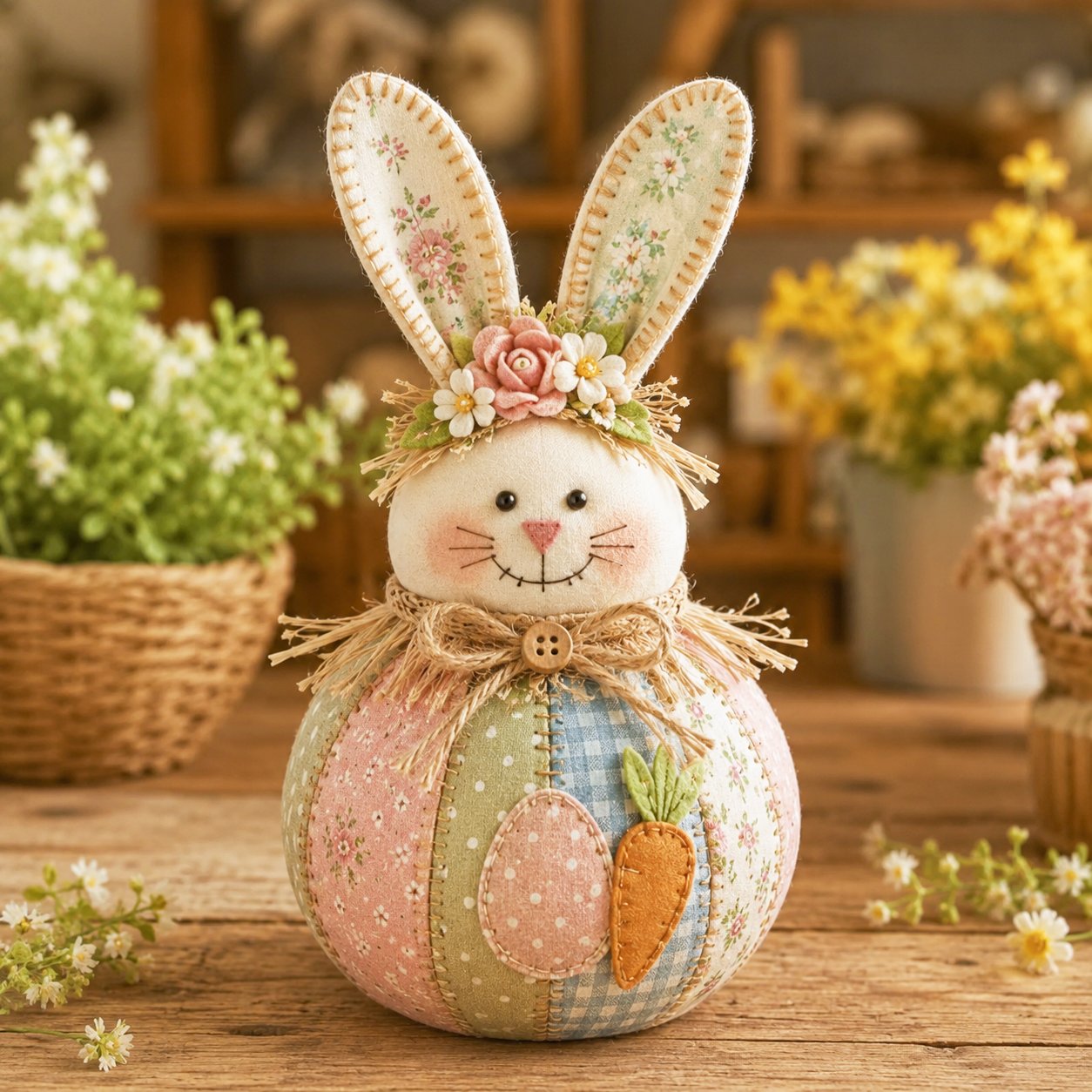 🔥Last Day 49% OFF - BUY 3 GET 1 FREE🎄🎅Patchwork Fabric Doll DIY Kit | ✨Create a Cozy Character for Every Season!