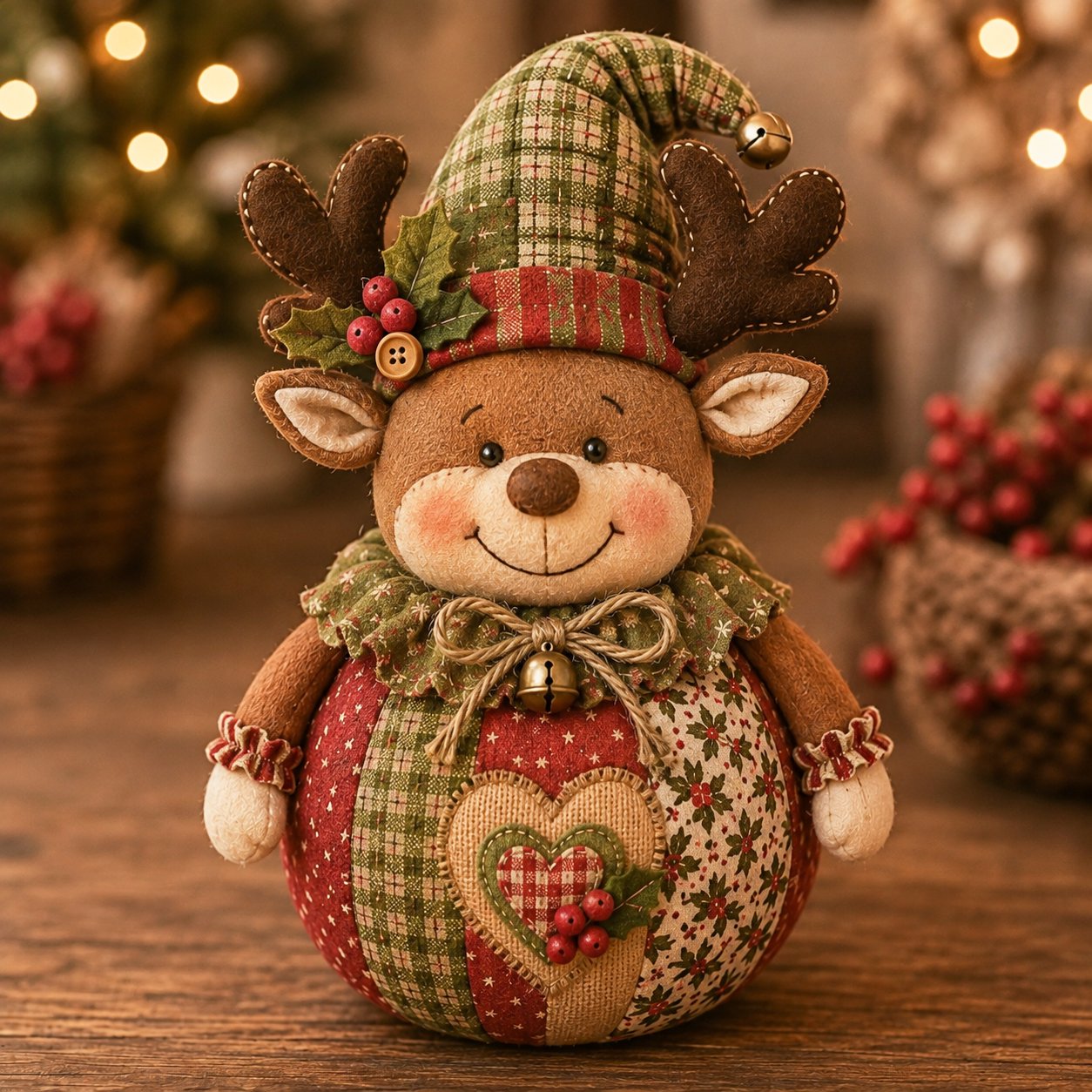 🔥Last Day 49% OFF - BUY 3 GET 1 FREE🎄🎅Patchwork Fabric Doll DIY Kit | ✨Create a Cozy Character for Every Season!