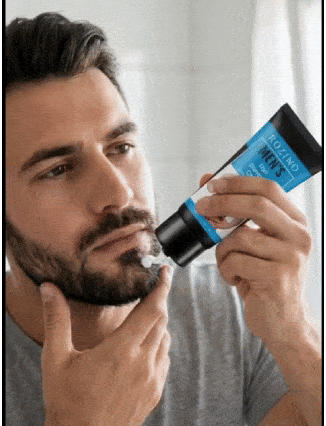 Men's hair removal cream smooth body grooming result