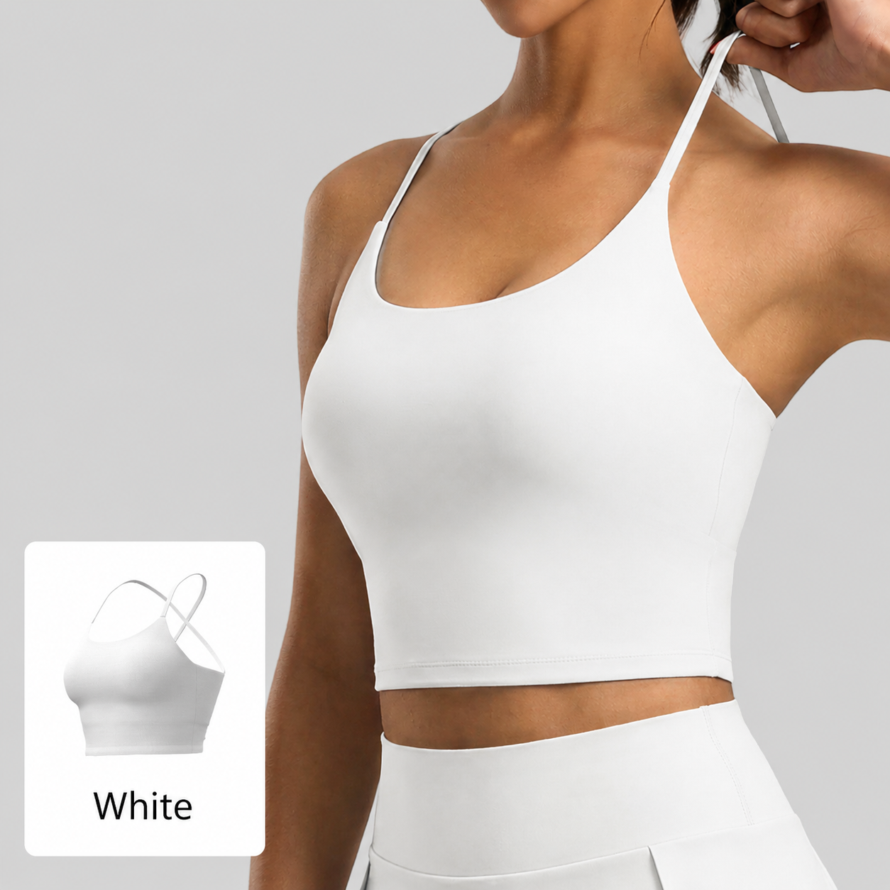 3-Pack Slim Buttery Soft Longline Sports Bra Tank Top - product image 11