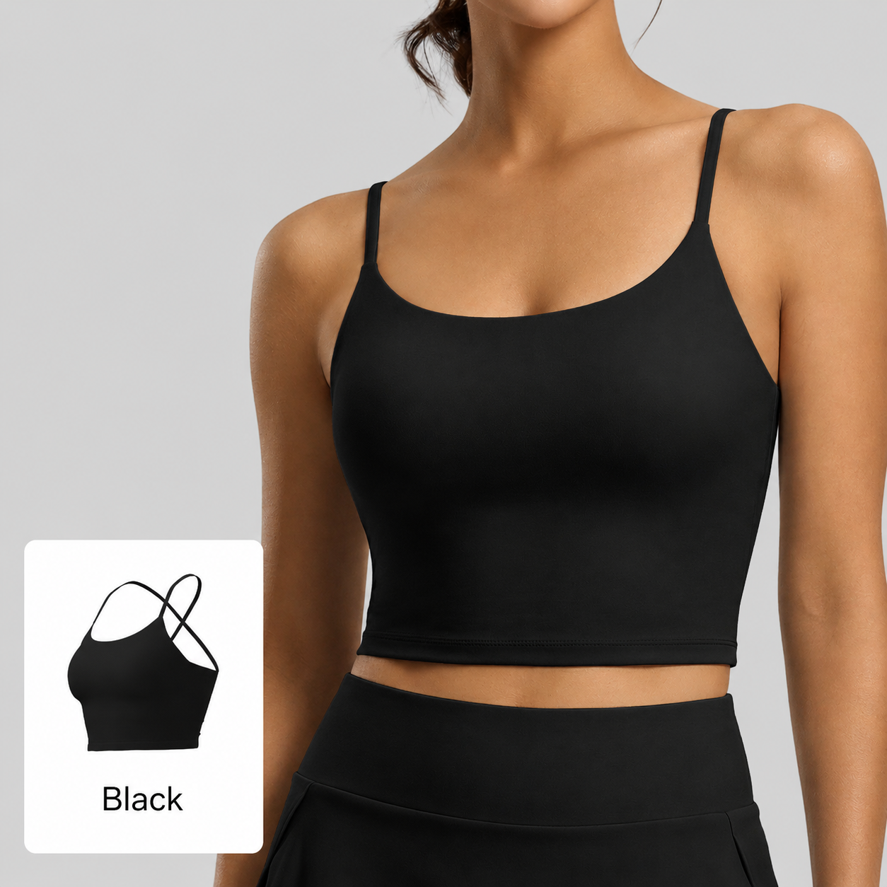 3-Pack Slim Buttery Soft Longline Sports Bra Tank Top - product image 9