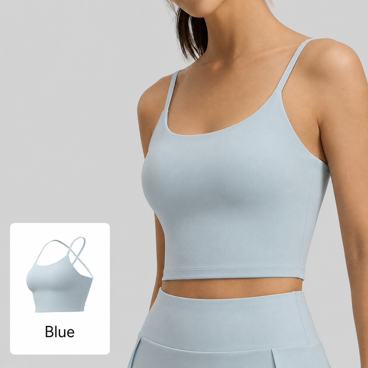 3-Pack Slim Buttery Soft Longline Sports Bra Tank Top - product image 12