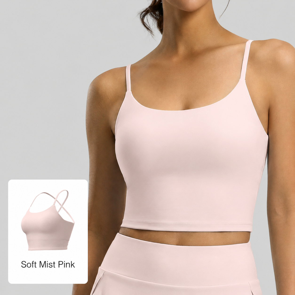 3-Pack Slim Buttery Soft Longline Sports Bra Tank Top - product image 13