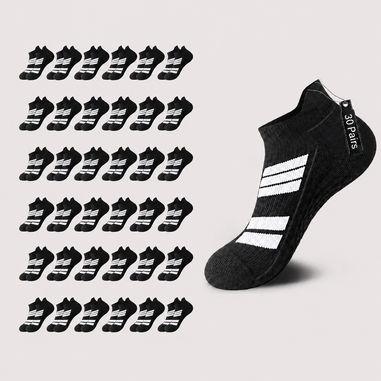 Unisex Low-Cut No-Show Sports Socks