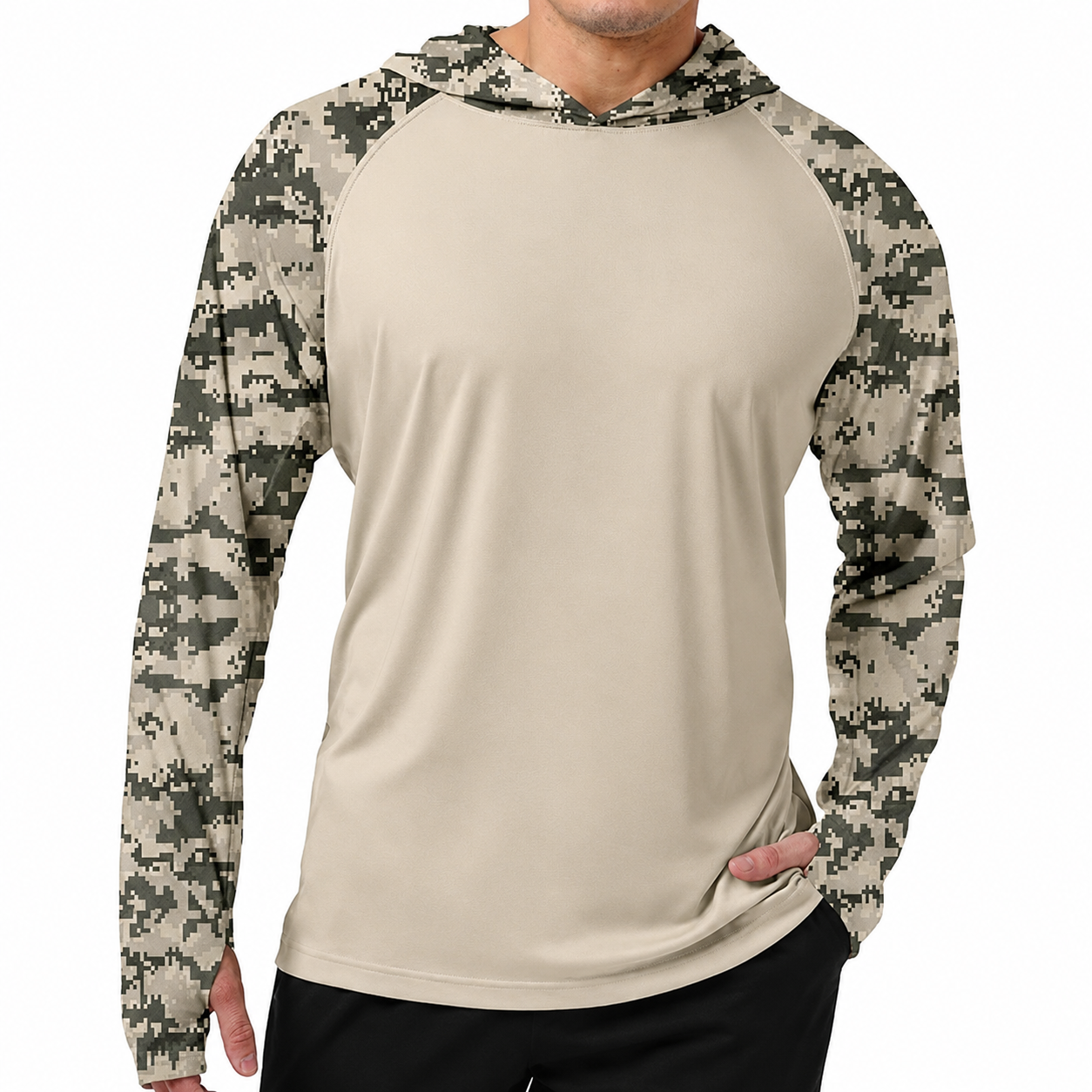 Men s UPF 50 Swim & Outdoor Sun Hoodie - product image 10
