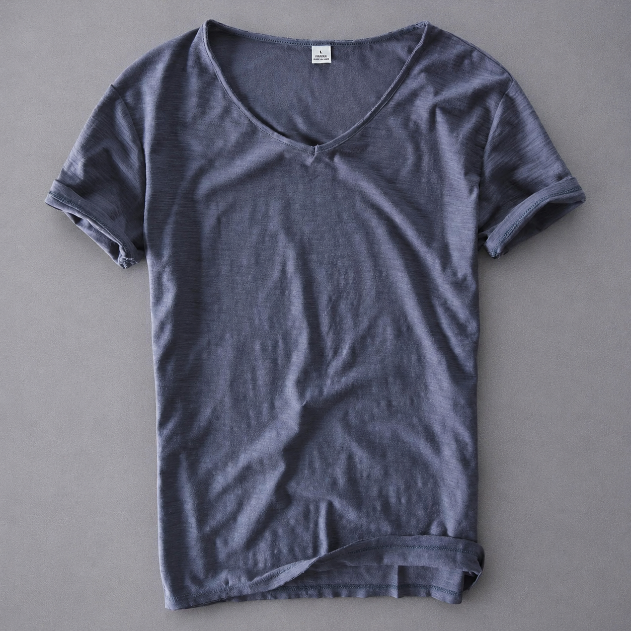 Men's Cloud-Soft Cotton V-Neck T-Shirt