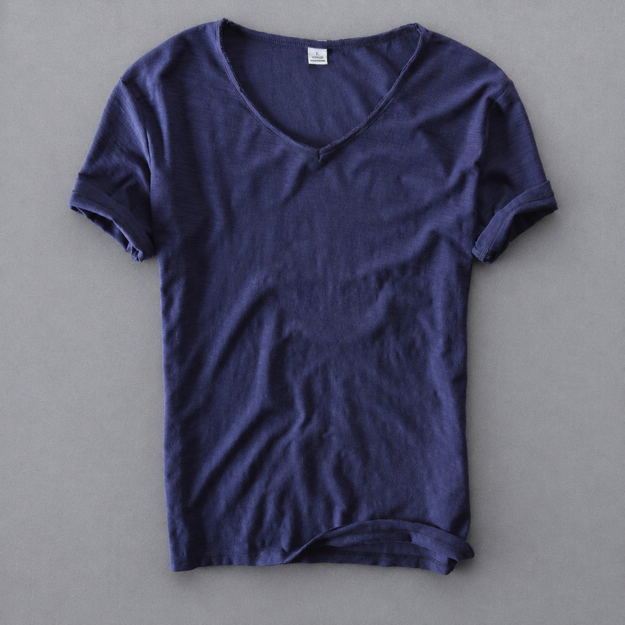 Men's Cloud-Soft Cotton V-Neck T-Shirt