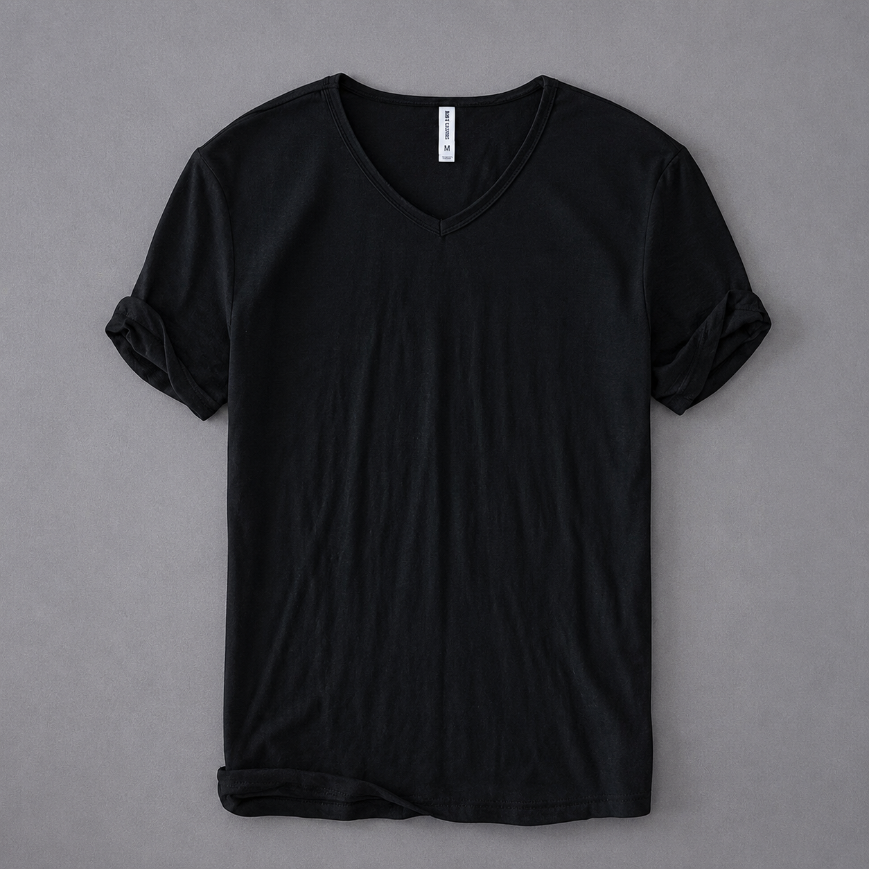 Men's Cloud-Soft Cotton V-Neck T-Shirt