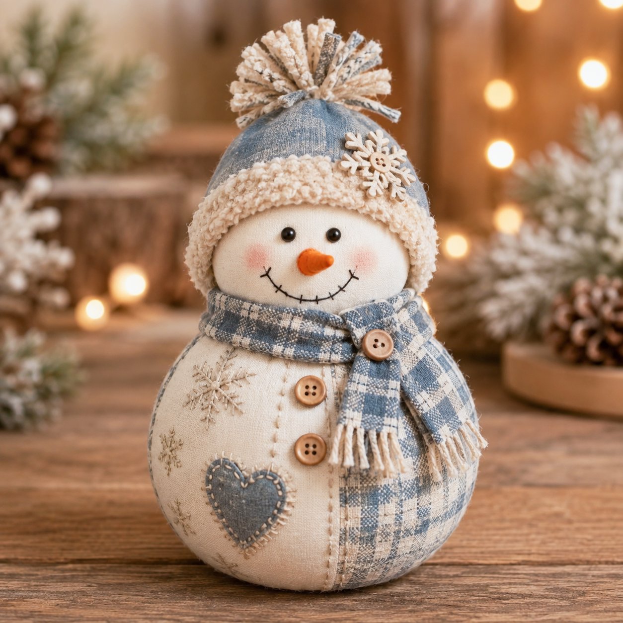 🔥Last Day 49% OFF - BUY 3 GET 1 FREE🎄🎅Patchwork Fabric Doll DIY Kit | ✨Create a Cozy Character for Every Season!