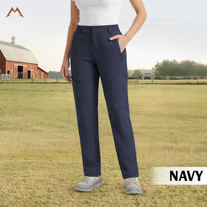 FlexLaria - Women's Stretch Outdoor Utility Cargo Pants